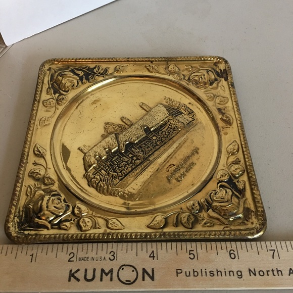 Brass Anne Hathaway Plaque - Picture 4 of 5